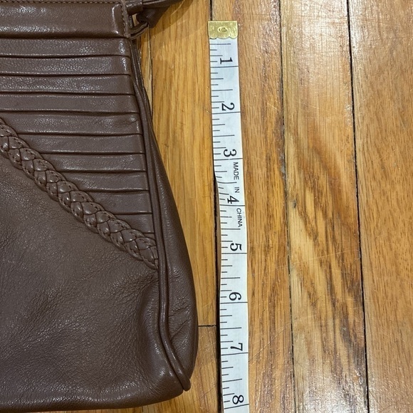 BRACCIALINI Brown Italian Leather Purse - Picture 15 of 16